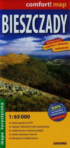 Opakowanie Bieszczady mapa turystyczna 1:65 000