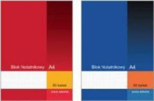 Opakowanie Blok notatnikowy A4/50K kratka biały (10szt)