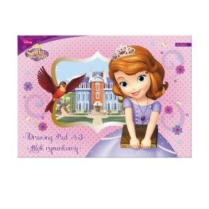 Opakowanie Blok rysunkowy A3/20K Sofia the First 10 sztuk