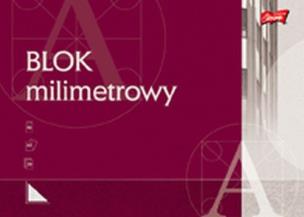 Opakowanie Blok z papieru milimetrowego A3 20 kartek 10 sztuk