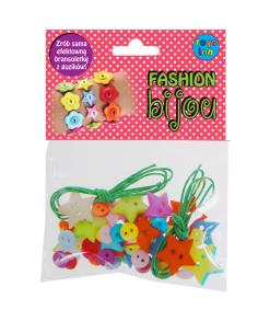 Opakowanie Bransoletka z guzikami DIY