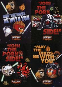 Opakowanie Brulion A5 Angry Birds Star Wars w kratkę 96 kartek 5 sztuk mix
