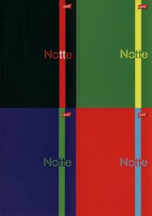 Opakowanie Brulion A5 Notte w kratkę 96 kartek 5 sztuk mix