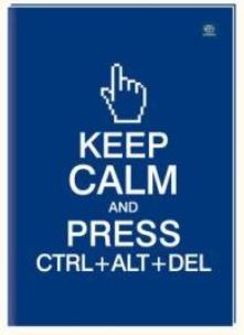 Opakowanie Brulion A5/96K kratka 315 Keep Calm (5szt)