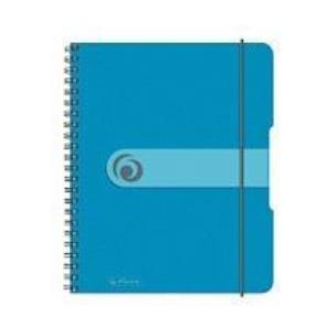 Opakowanie Brulion na spirali A5/80K kratka PP nieb.tr.(2szt)