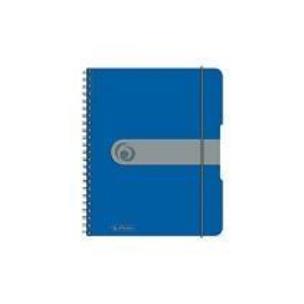 Opakowanie Brulion na spirali A6/100K kratka niebieski (2szt)