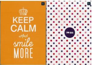 Opakowanie Brulion oprawa półtw. A5/96K kratka mix (5szt)