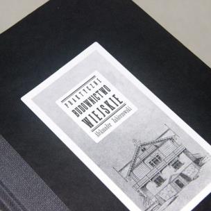 Okładka książki BUDOWNICTWO WIEJSKIE poradnik przy wznoszeniu zabudowań na wsi