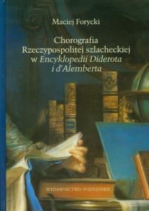 Okładka książki Chorografia Rzeczypospolitej szlacheckiej w Encyklopedii Diderota i d'Alemberta