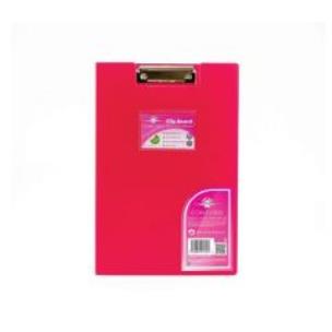 Opakowanie Clip board A4 różowy (5szt) PUKKA