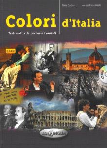 Okładka książki Colori d'italia książka + płyta CD audio