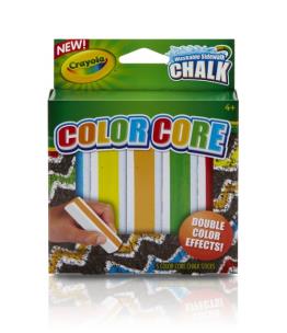 Opakowanie Crayola Color Core Kreda chodnikowa 2 kolorowa 5 sztuk