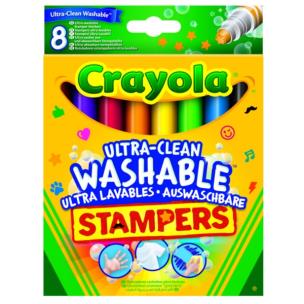 Opakowanie Crayola Flamastry ministempelki 8 sztuk