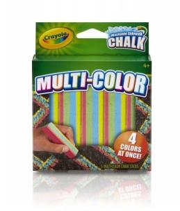 Opakowanie Crayola Multi-Color Kreda chodnikowa multi kolorowa 5 sztuk