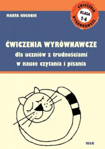 Okładka książki Ćw. wyrównawcze dla uczniów z trudnościami w nauce