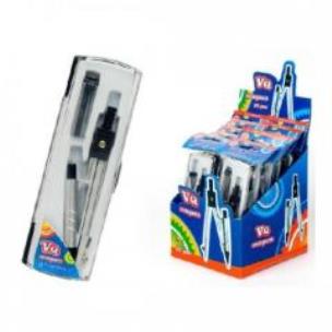 Opakowanie Cyrkiel metalowy + ołówek VQ