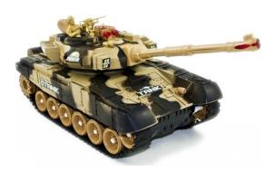 Opakowanie Czołg  War Tank zdalnie sterowany brązowy