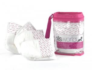 Opakowanie Czteropak pieluszek dla lalek do 46cm