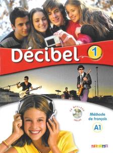 Okładka książki Decibel 1 Podręcznik + CD MP3 + DVD