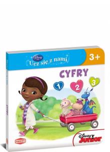 Okładka książki Disney uczy. Klinika dla pluszaków. Cyfry