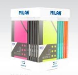 Opakowanie Dispaly na zeszyty MILAN