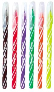 Opakowanie Długopis Nicola 0,6mm niebieski (30szt) SPARK LINE