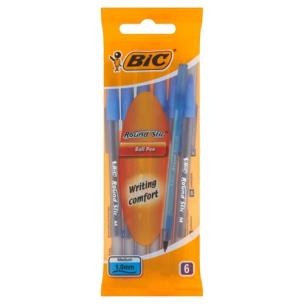 Opakowanie Długopis Round Stic Niebieski 6 sztuk