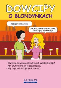 Okładka książki Dowcipy o blondynkach