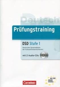 Opakowanie DSD Stufe 1 Prufungstraining A2/B1 + CD