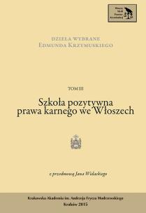 Okładka książki Dzieła Wybrane Edmunda Krzymuskiego Tom 3