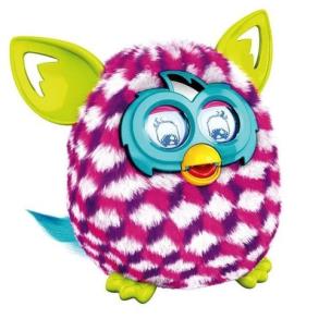 Opakowanie Furby Boom Sweet kwadraciki różowo-fioletowe