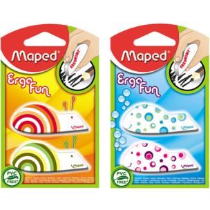 Opakowanie Gumka Ergo Fun wielokolorowa (2szt) bls MAPED