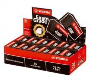 Opakowanie Gumka Exam Grade Display (36szt) STABILO
