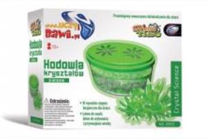 Opakowanie Hodowla kryształów - zielone