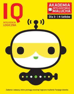 Okładka książki IQ: inteligencja logiczna dla 3-4 latków