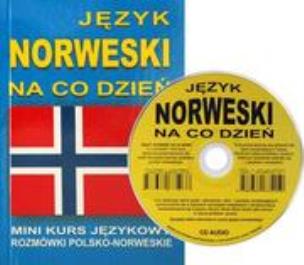 Okładka książki J. Norweski na co dzień. Mini kurs językowy + CD