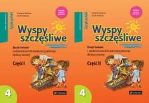 Okładka książki Język Polski SP 4/1 i 4/2 Wyspy Szczęśliwe ćw.