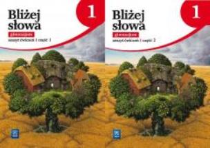Okładka książki J.Polski GIM Bliżej słowa 1/1 i 1/2 ćw WSIP