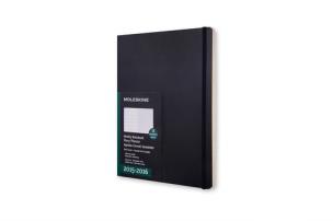 Opakowanie Kalendarz Moleskine 18M XL czarny