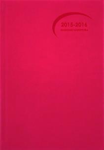 Opakowanie Kalendarz nauczycielski A5 czerwony