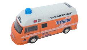 Opakowanie Karetka Światło dźwięk pomarańczowa