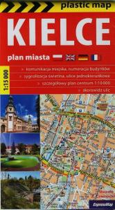 Opakowanie Kielce plan miasta 1:15000