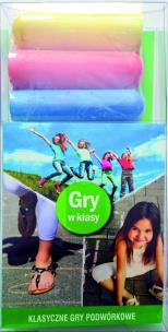 Okładka książki Klasyczne gry podwórkowe. Gry w klasy