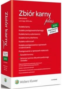 Okładka książki Kodeks karny 2015 PLUS