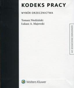 Okładka książki Kodeks pracy Wybór orzecznictwa