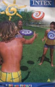 Opakowanie Koło dmuchane latające 32 cm mix