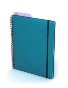 Opakowanie Kołonotatnik A5 Oxford w linie 60 kartek Beauty Multitasker morski