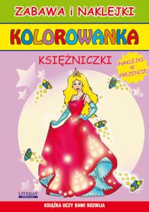 Okładka książki Kolorowanka Księżniczki