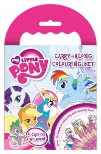 Opakowanie Kolorowanka z kredkami. My Little Pony