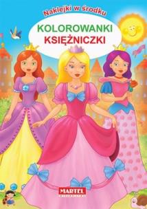 Okładka książki Kolorowanki - Księżniczki